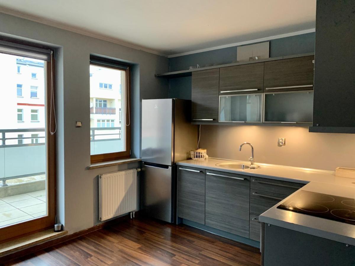 Uroczy Apartament W Centrum Miasta Szczecin Eksteriør bilde