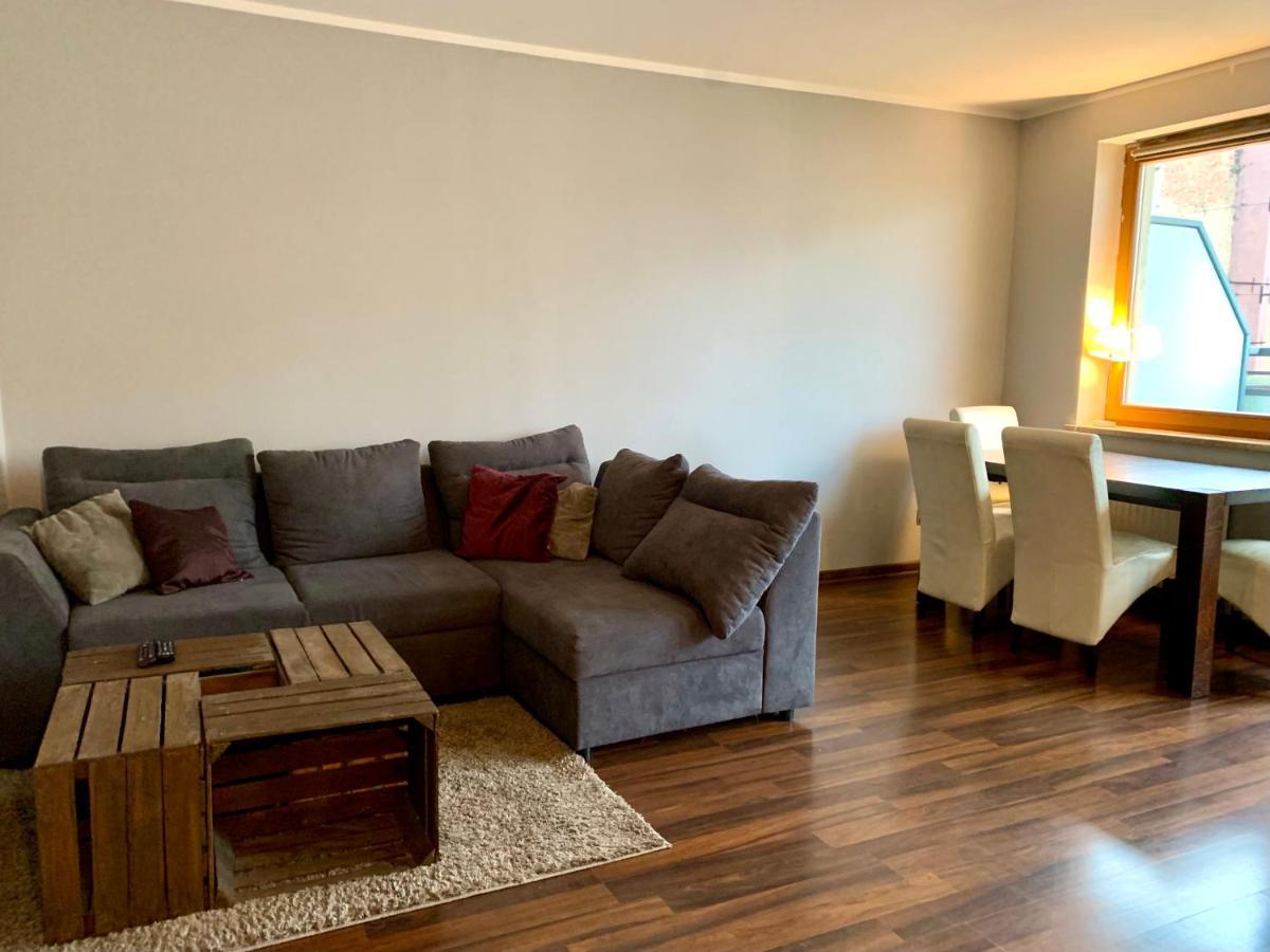 Uroczy Apartament W Centrum Miasta Szczecin Eksteriør bilde